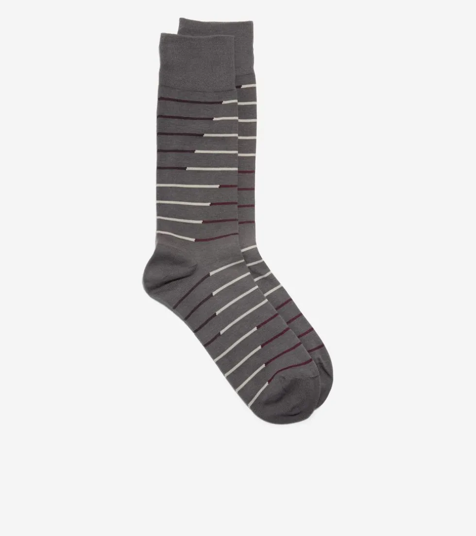 1-pack-broken-stripe-dress-cre-SVuQiOEO-1.webp Best Cole Haan 1 Pack Broken Stripe Dress Crew Socks DarkGrey