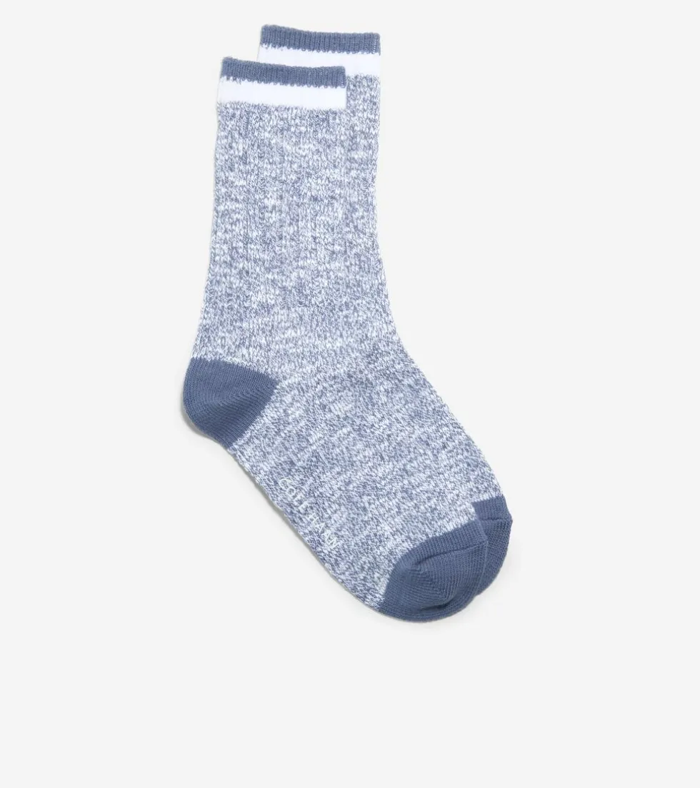 1-pack-marled-foldover-casual-cYKvLdjp-1.webp Best Cole Haan 1 Pack Marled Foldover Casual Crew Socks Blue