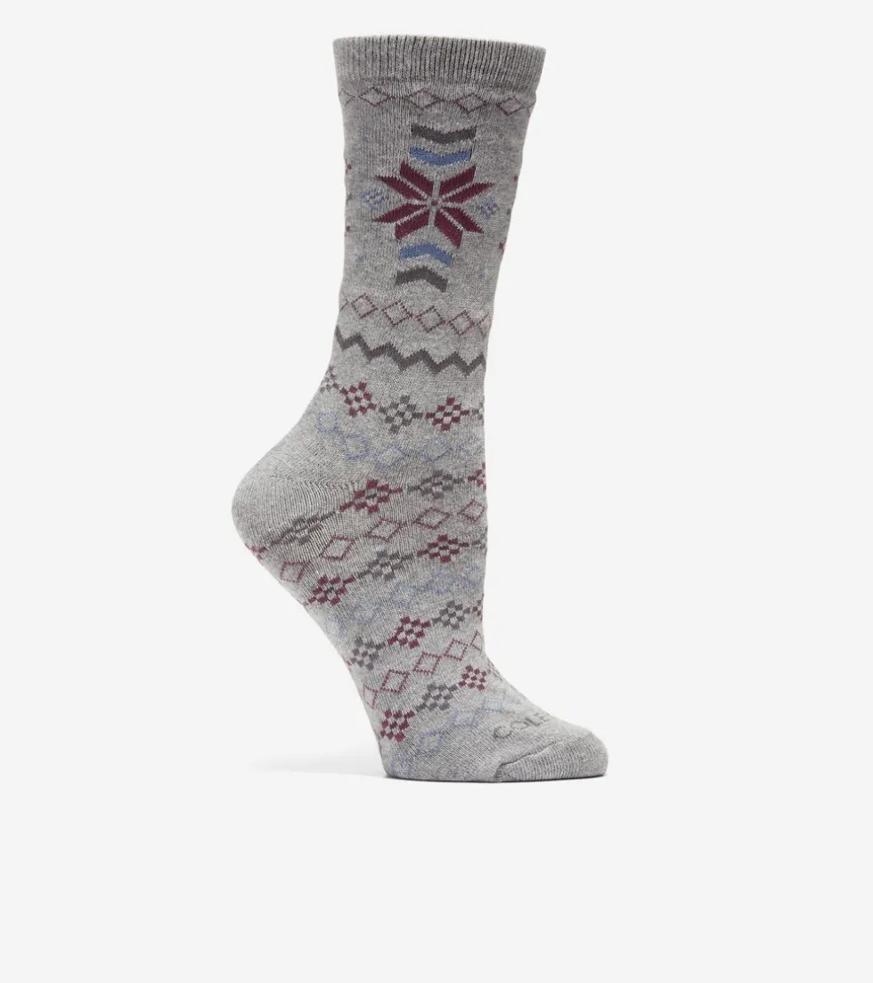 1-pack-new-fair-isle-dress-cre-PndQEQsd-0.webp Best Cole Haan 1 Pack New Fair Isle Dress Crew Socks MediumGreyHeather