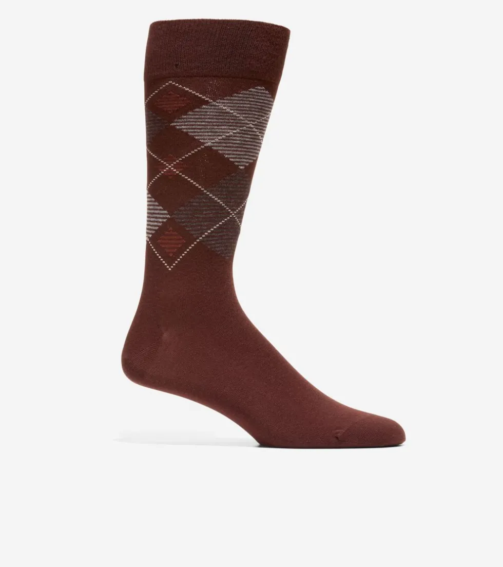 1-pack-stripped-diamond-dress-PguOMqLm-0.webp Online Cole Haan 1 Pack Stripped Diamond Dress Crew Socks DarkBrown