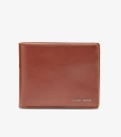 Sale Cole Haan Boxshine Extra Capacity Wallet Cognac