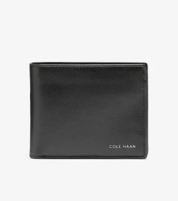 Fashion Cole Haan Boxshine Extra Capacity Wallet Black