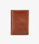 Hot Cole Haan Boxshine Trifold Wallet Cognac
