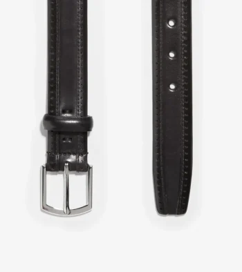 Fashion Cole Haan Dawson 32mm Perforated Belt Black