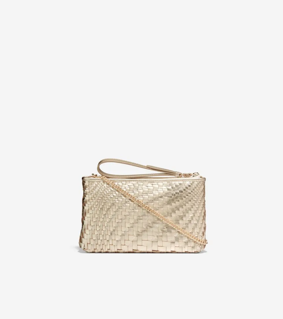 essential-pouch-YEHBiMyu-2.webp Fashion Cole Haan Essential Pouch GenevieveWeaveGold