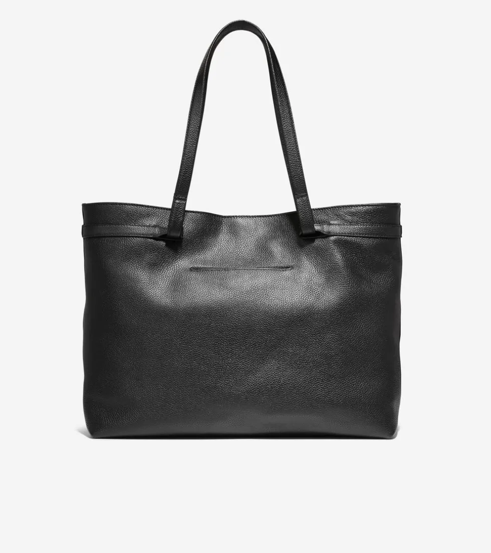 essential-soft-tote-bag-WpyuOJWS-3.webp Fashion Cole Haan Essential Soft Tote Bag Black