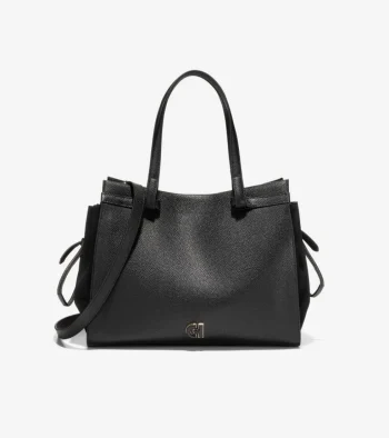 Best Cole Haan Grand Ambition Side-Cinch Satchel Black