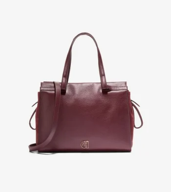 Hot Cole Haan Grand Ambition Side-Cinch Satchel Bloodstone