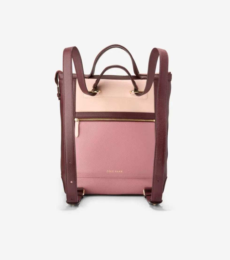 grand-ambition-small-convertib-TEQbmDiK-2.webp Discount Cole Haan Grand Ambition Small Convertible Luxe Backpack PorcelainPink-Bloodstone