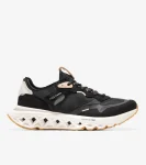Outlet Cole Haan Men's 5.ZER&Oslash;GRAND Running Shoe Black-Periscope-Ivory