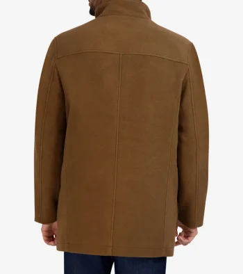 Discount Cole Haan Men's All-Weather Car Coat Camel