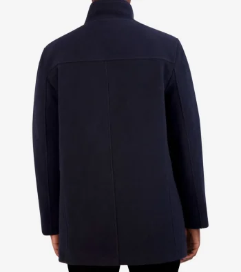 Sale Cole Haan Men's All-Weather Car Coat Navy