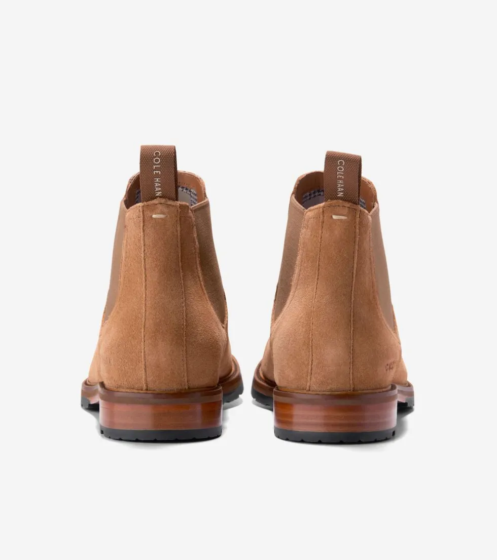 mens-berkshire-lug-water-resis-QGpFTVUq-2.webp Online Cole Haan Men's Berkshire Lug Water-Resistant Chelsea Boots BritishTanSuede-Natural
