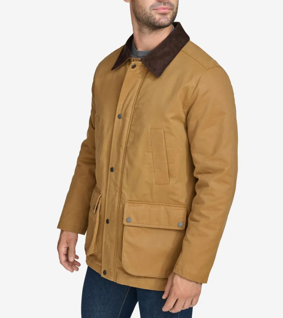 mens-coated-rain-jacket-dWqeQhYS-0.webp Online Cole Haan Men's Coated Rain Jacket Khaki