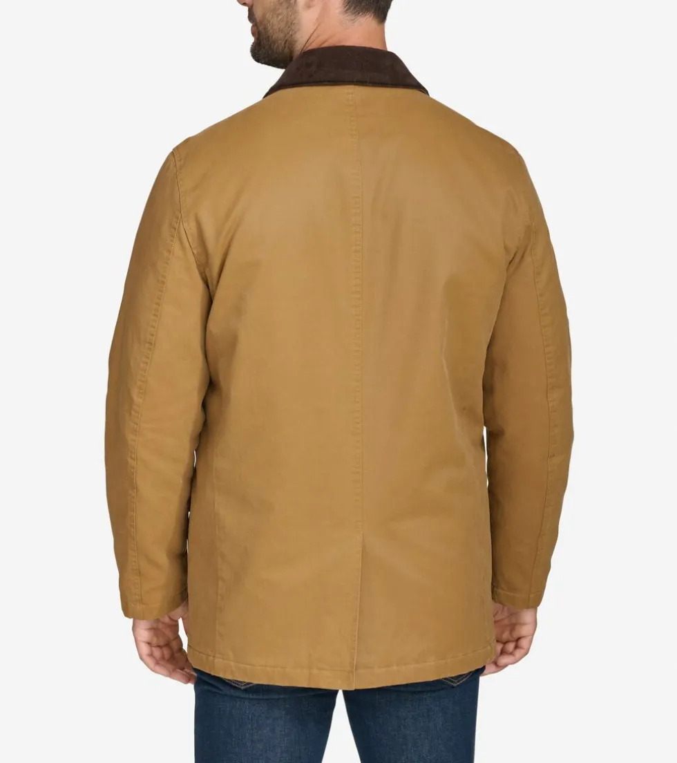 mens-coated-rain-jacket-dWqeQhYS-1.webp Online Cole Haan Men's Coated Rain Jacket Khaki