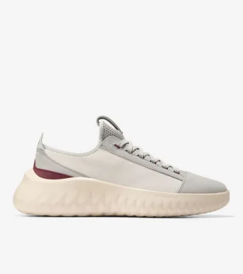 Discount Cole Haan Men's Generation ZER&Oslash;GRAND II Sneakers Drizzle-Cabernet-Ivory