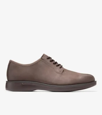 Sale Cole Haan Men's Grand Ambition Postman Oxfords Lava-Madeira-DarkChocolate