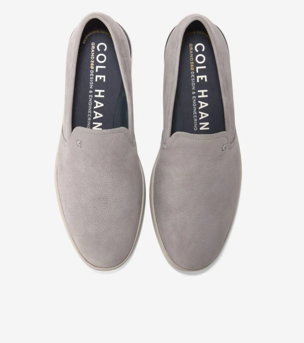 mens-grand-ambition-slip-on-lo-XqnjQVDD-3.webp Sale Cole Haan Men's Grand Ambition Slip-On Loafers DecemberSky-OxfordTan
