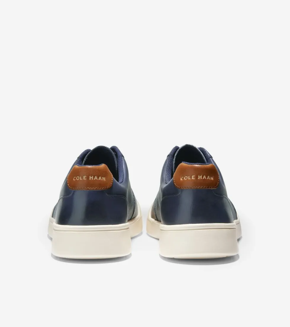 mens-grand-crosscourt-modern-t-YYzHzPyD-2.webp Sale Cole Haan Men's Grand Crosscourt Modern Tennis Sneakers PeacoatPerforated-BritishTan