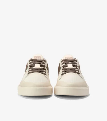 Outlet Cole Haan Men's Grand Crosscourt Winner Sneakers Ivory-Lava-OxfordTan