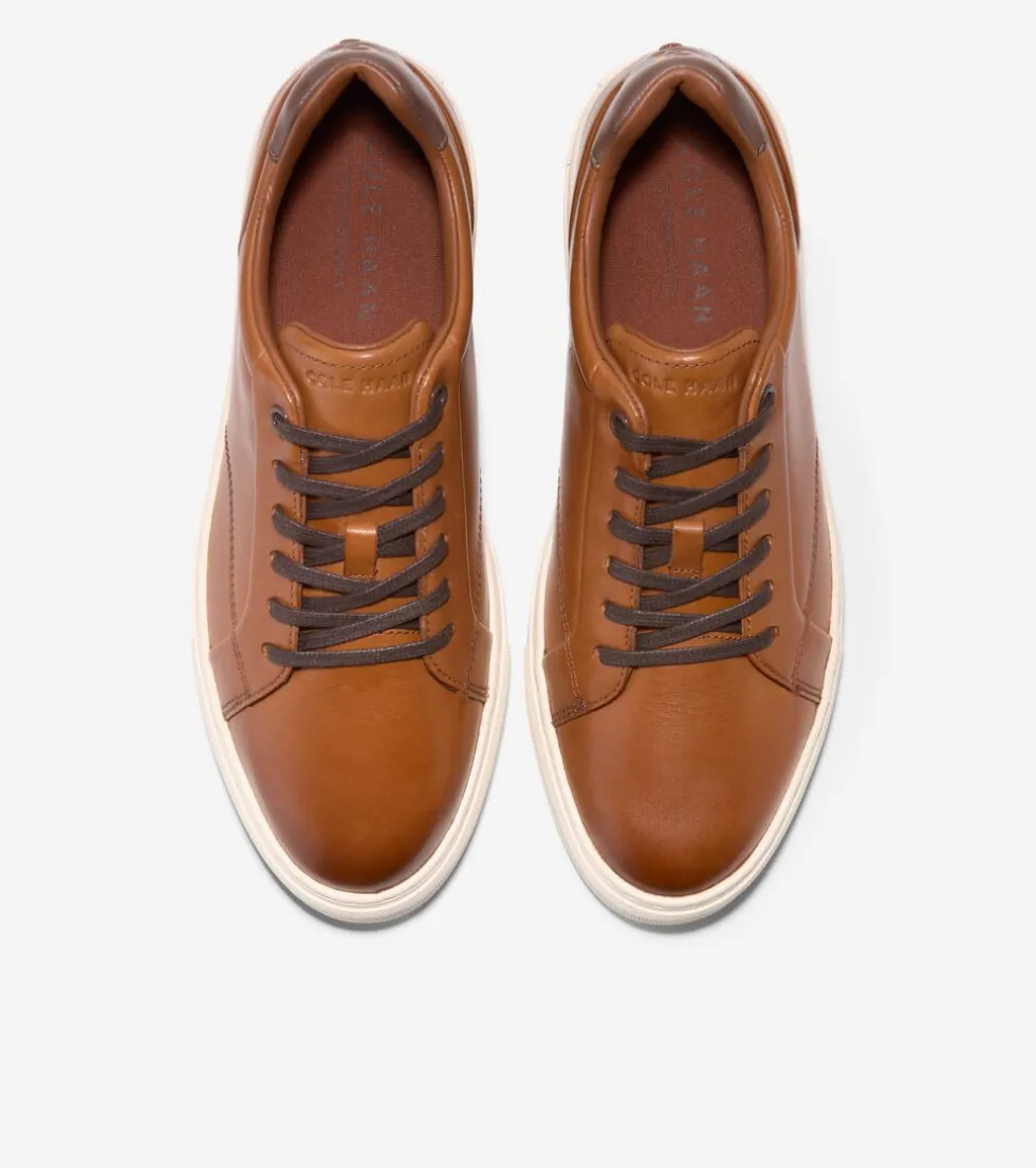 mens-grand-kittery-court-sneak-VAYbroKw-3.webp Hot Cole Haan Men's Grand Kittery Court Sneakers BritishTan-Ivory