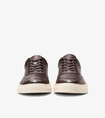 Online Cole Haan Men's Grand Kittery Wingtip Sneakers Madeira-SilverBirch