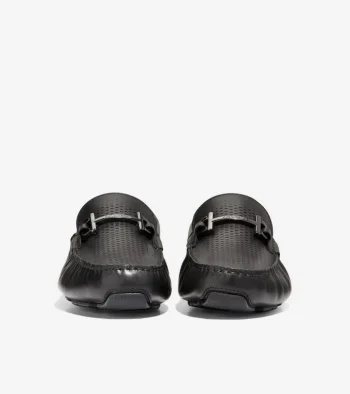 Outlet Cole Haan Men's Grand Laser Bit Driving Loafers Black