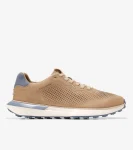 Online Cole Haan Men's GrandPr&oslash; Ashland Laser Perforated Sneakers Sesame-Folkstone-Gray-Ivory