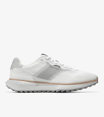 Best Cole Haan Men's GrandPr&oslash; Ashland Water-Resistant Golf Sneakers OpticWhite-NimbusCloud