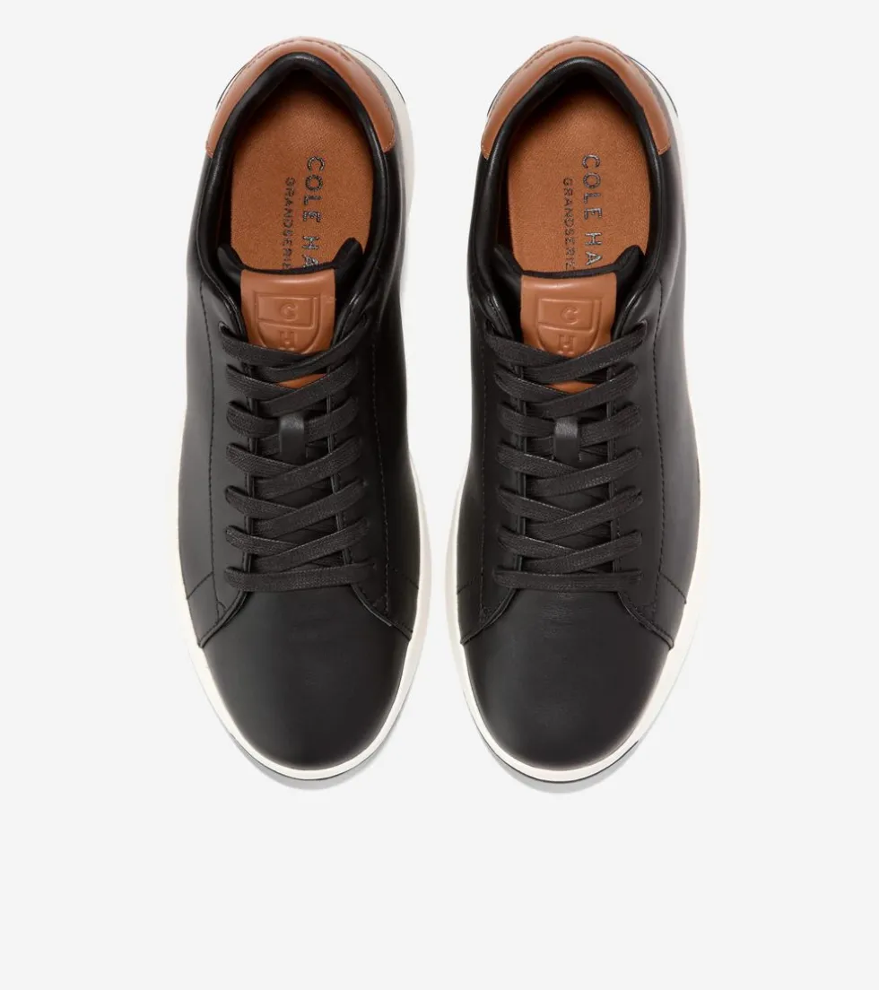 mens-grandproslash-tennis-snea-JbeClLWB-3.webp Best Cole Haan Men's GrandPrø Tennis Sneakers Black-BritishTan
