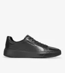 New Cole Haan Men's GrandPr&oslash; Topspin Sneakers BlackLeather-Black