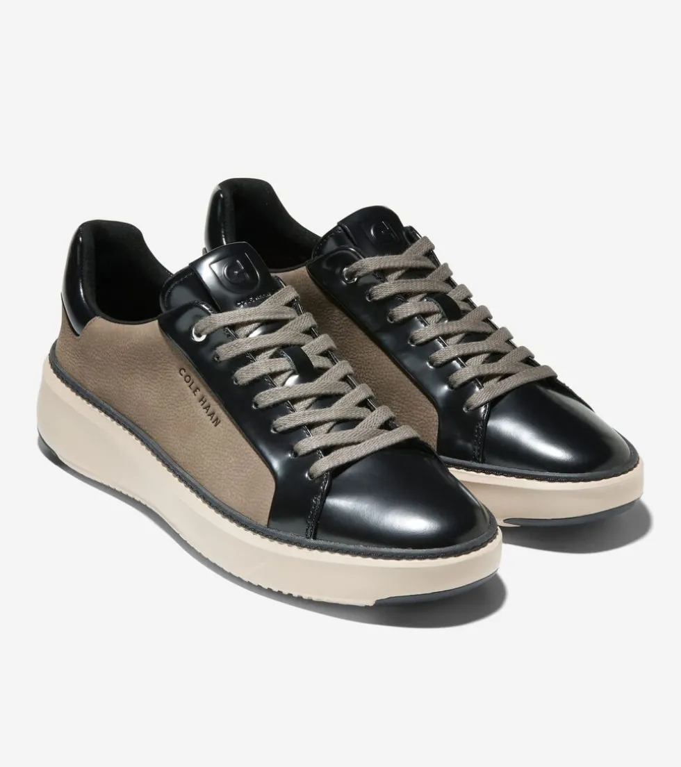 mens-grandproslash-topspin-sne-ywXISkjX-4.webp Clearance Cole Haan Men's GrandPrø Topspin Sneakers Morel-Black-Oat