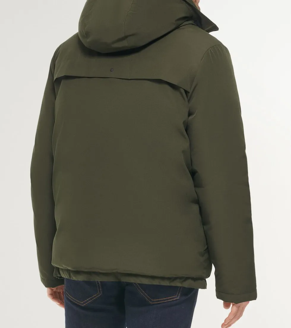 mens-hooded-puffer-jacket-SphyKhlS-3.webp Clearance Cole Haan Men's Hooded Puffer Jacket Olive