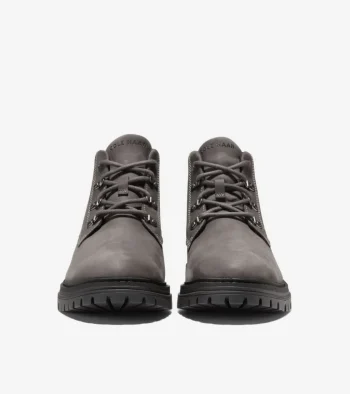 Best Cole Haan Men's McIntyre Chukka Boots Pavement-Black