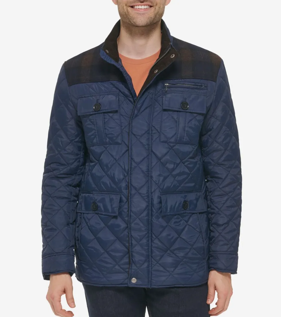mens-mix-media-diamond-quilted-LsLBdBpd-0.webp Discount Cole Haan Men's Mix Media Diamond Quilted Jacket Navy