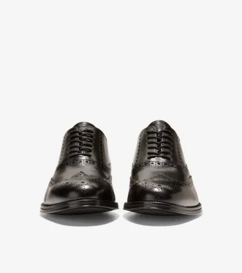 Best Cole Haan Men's Modern Classics Wingtip Oxfords Black