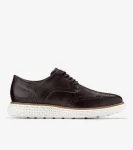 Online Cole Haan Men's &Oslash;riginalGrand 2.0 Wingtip Oxfords DarkChocolate-White