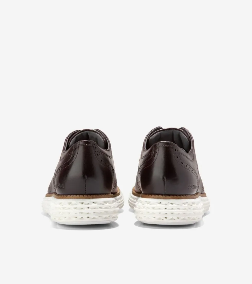 mens-oslashriginalgrand-20-win-KmXPPEEY-2.webp Online Cole Haan Men's ØriginalGrand 2.0 Wingtip Oxfords DarkChocolate-White