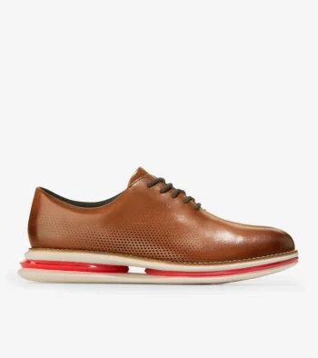 Online Cole Haan Men's &Oslash;riginalGrand Energy Twin Oxfords BritishTan-DarkRoast-MoltenLava