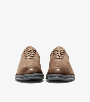 Hot Cole Haan Men's &Oslash;riginalGrand Energy Twin Oxfords Truffle-Turbulence