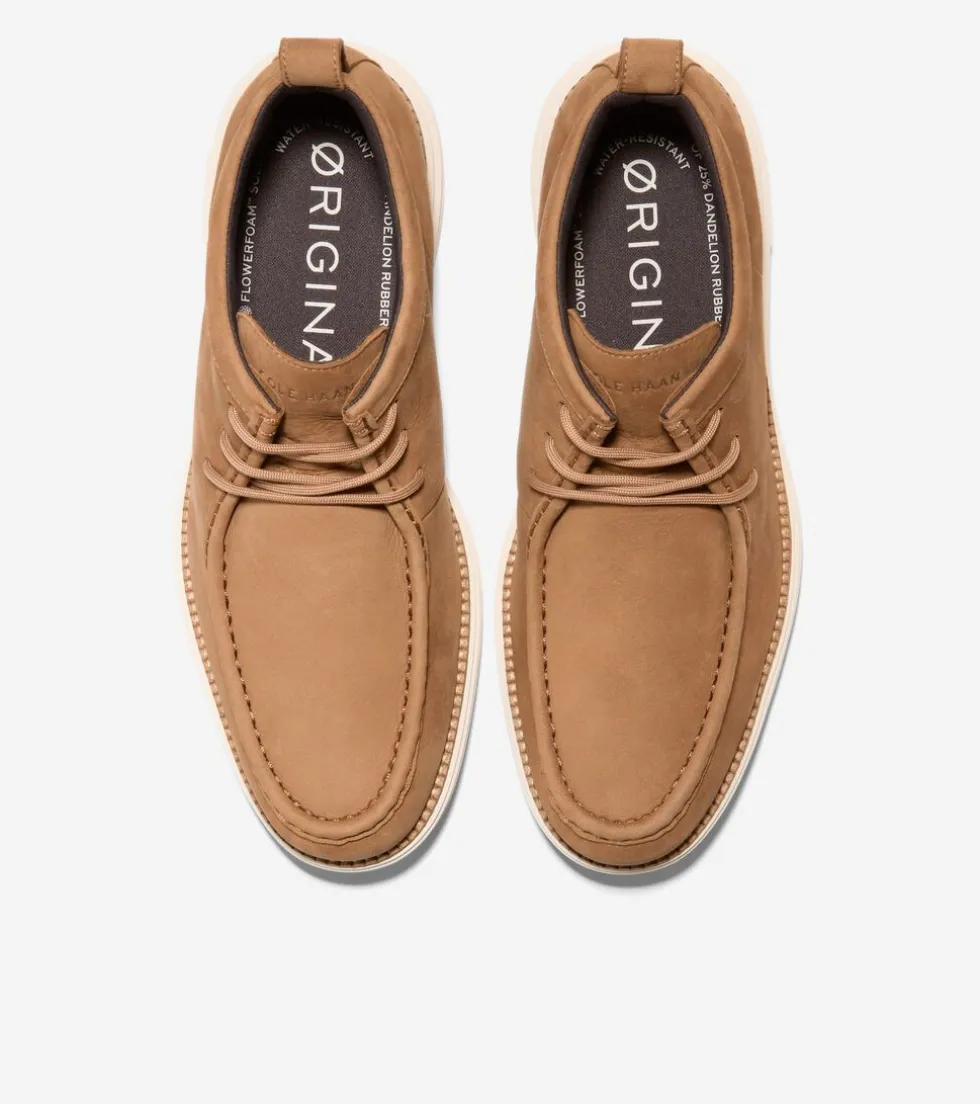 mens-oslashriginalgrand-moc-to-CTtmbdFP-3.webp Sale Cole Haan Men's ØriginalGrand Moc Toe Chukka Boots GoldenHoney-NaturalTan-Ivory