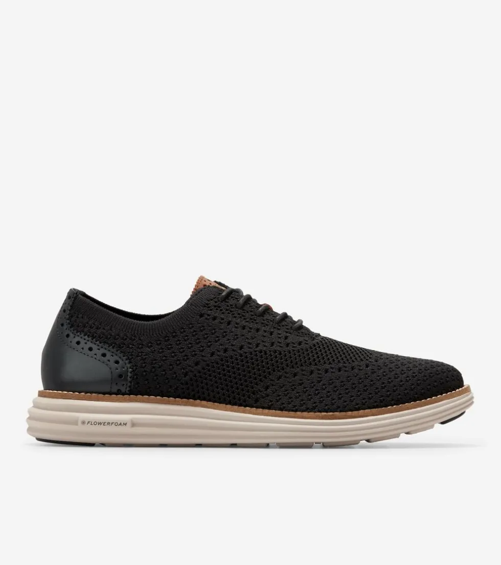 mens-oslashriginalgrand-remast-hehfvrJm-0.webp Hot Cole Haan Men's ØriginalGrand Remastered Stitchlite™ Oxfords Black-BritishTan-SilverLiningStitchlite™
