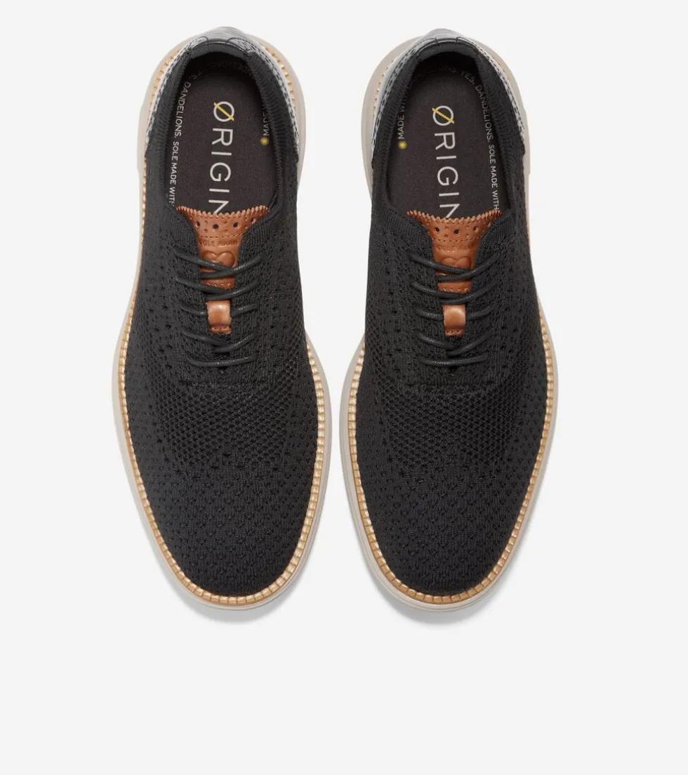 mens-oslashriginalgrand-remast-hehfvrJm-3.webp Hot Cole Haan Men's ØriginalGrand Remastered Stitchlite™ Oxfords Black-BritishTan-SilverLiningStitchlite™