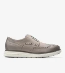 Fashion Cole Haan Men's &Oslash;riginalGrand Remastered Wingtip Oxfords Titanium-SilverBirch
