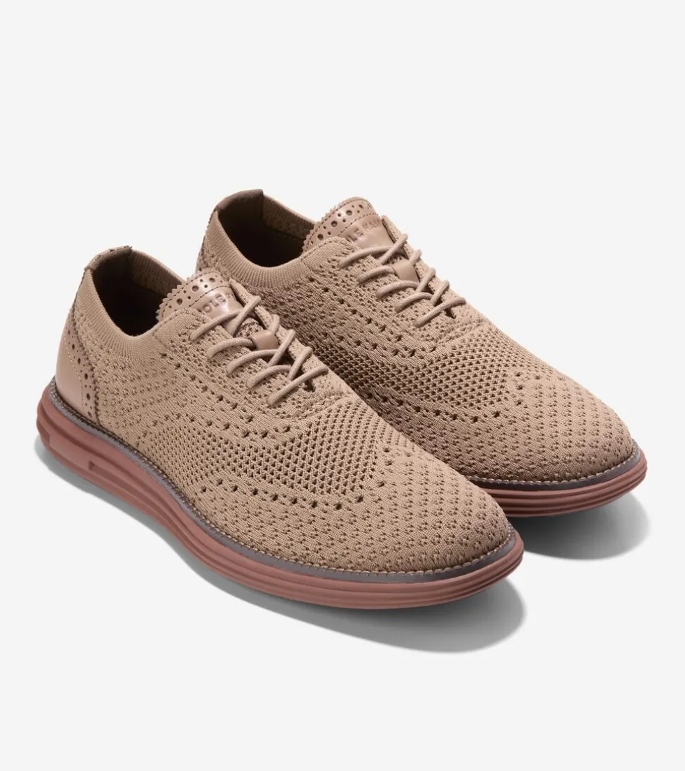 mens-oslashriginalgrand-remast-obVaWYro-4.webp Online Cole Haan Men's ØriginalGrand Remastered Stitchlite™ Oxfords IrishCoffee-Scotch