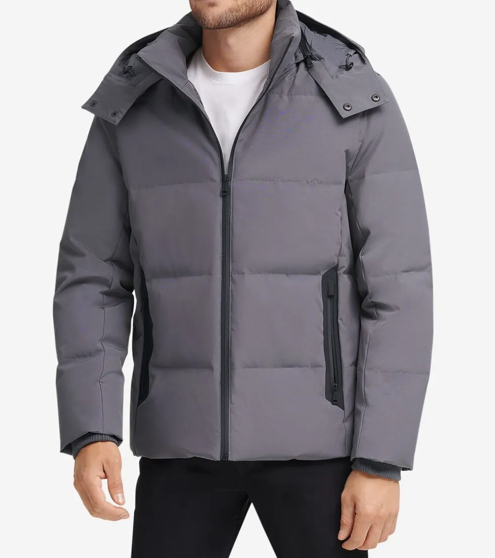 mens-short-tech-puffer-coat-SVtRIvdb-0.webp New Cole Haan Men's Short Tech Puffer Coat Charcoal