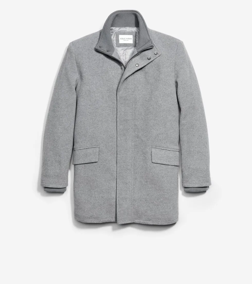 mens-stand-collar-car-coat-cYmVRggg-1.webp Outlet Cole Haan Men's Stand Collar Car Coat LightGrey