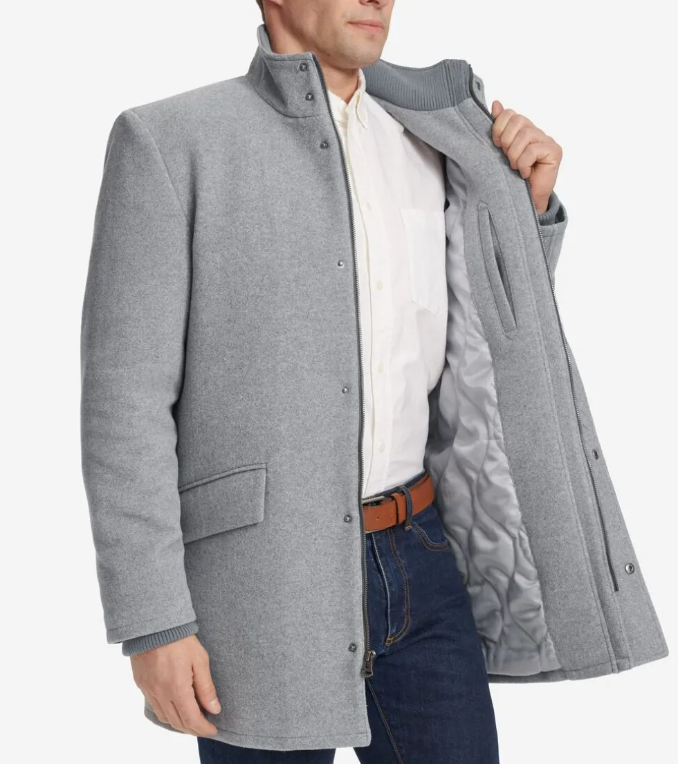 mens-stand-collar-car-coat-cYmVRggg-3.webp Outlet Cole Haan Men's Stand Collar Car Coat LightGrey