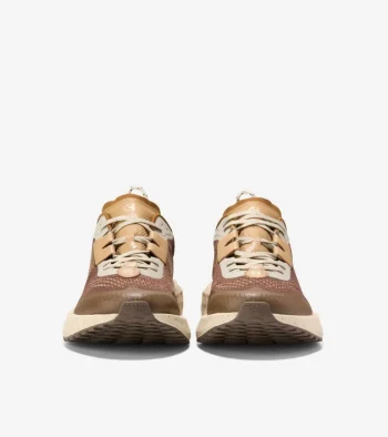 Best Cole Haan Men's ZERØGRAND Outpace III All-Terrain Running Shoes DesertOlive-Lava-Angora