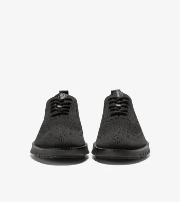 Sale Cole Haan Men's ZER&Oslash;GRAND Remastered Stitchlite&trade; Wingtip Oxfords BlackStitchlite&trade;